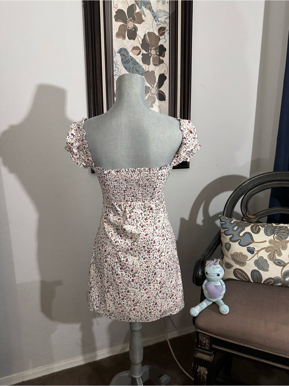 Hello Molly Tell The World Floral Mini Dress Size S / AU 8